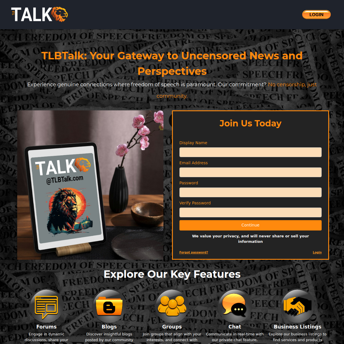 tlbtalk.com